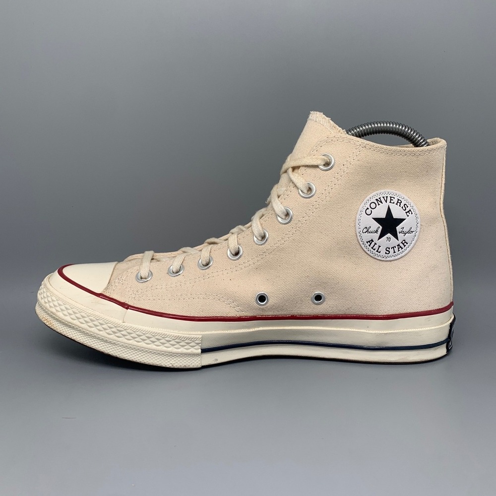 Converse Chuck 70 Hi Parchment Shoes 162053C Men's Sz 9 - Picture 6 of 10